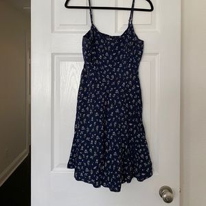 Floral fit and flare dress